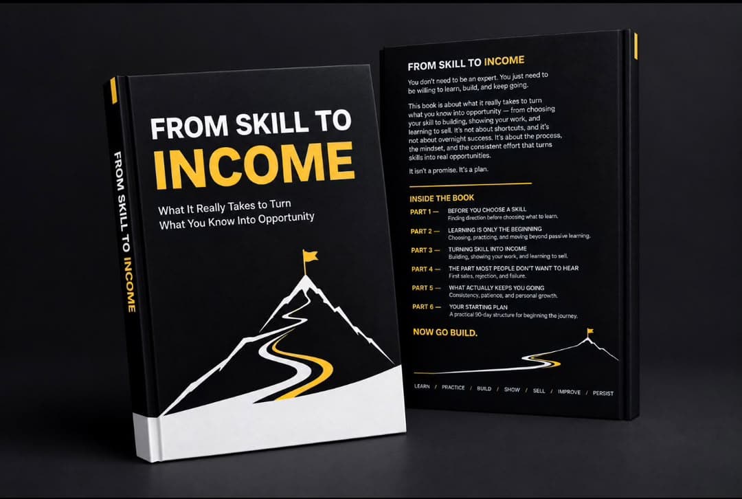 Cover artwork for Start Here: Skills to Income, an ebook by Ashuembom Stephen Akembom